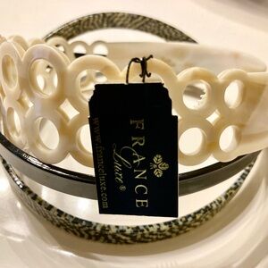 France Luxe headband set: new